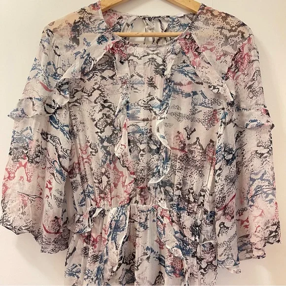 IRO PRINTED DRESS - Picture 6 of 15